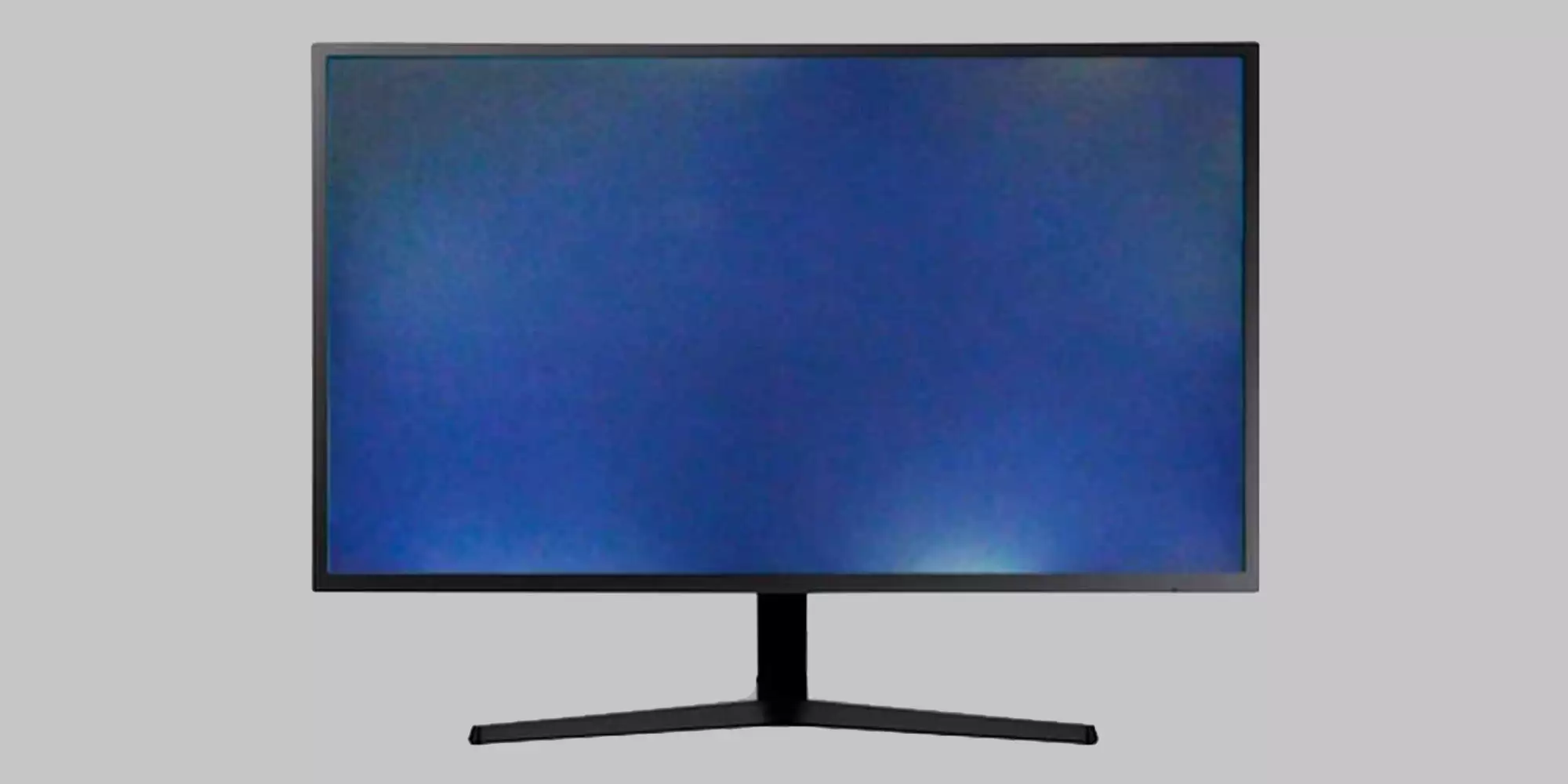 computer monitor with backlight bleed